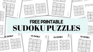 Valentine's Day Sudoku Puzzles - Cute &amp; Free Printables | SaturdayGift