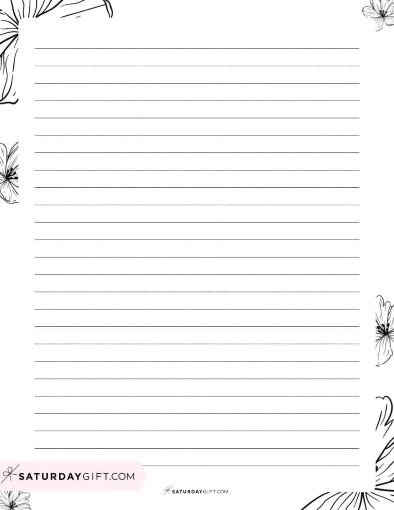 Free printable decorative writing paper