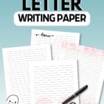 Free printable decorative writing paper templates