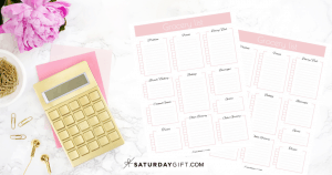 Daily Habit Tracker {Free Printable} + Over 40 Ideas You Can Track