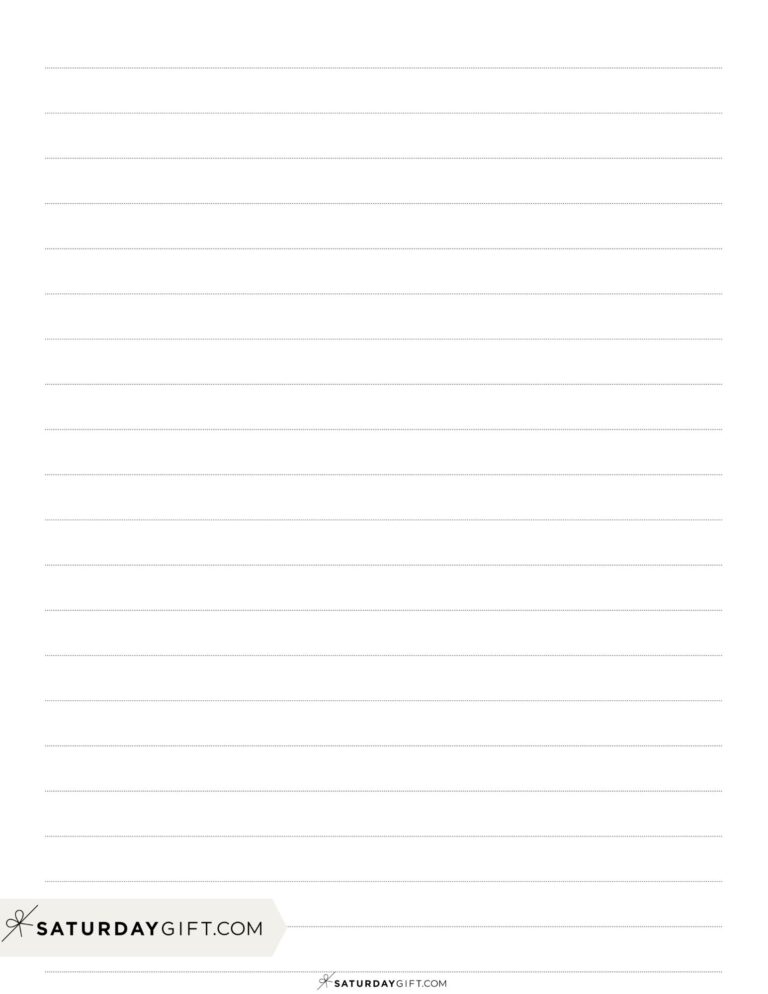 Lined Paper Printable Templates 38 Free Printables SaturdayGift