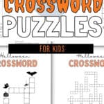 Halloween Crossword Puzzles - For Kids | SaturdayGift