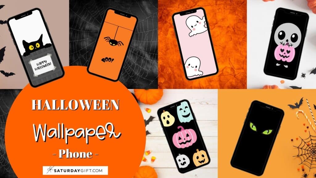 Halloween Wallpaper - Spooky Designs for iPhone - Cute & Free Backgrounds IMG | SaturdayGift