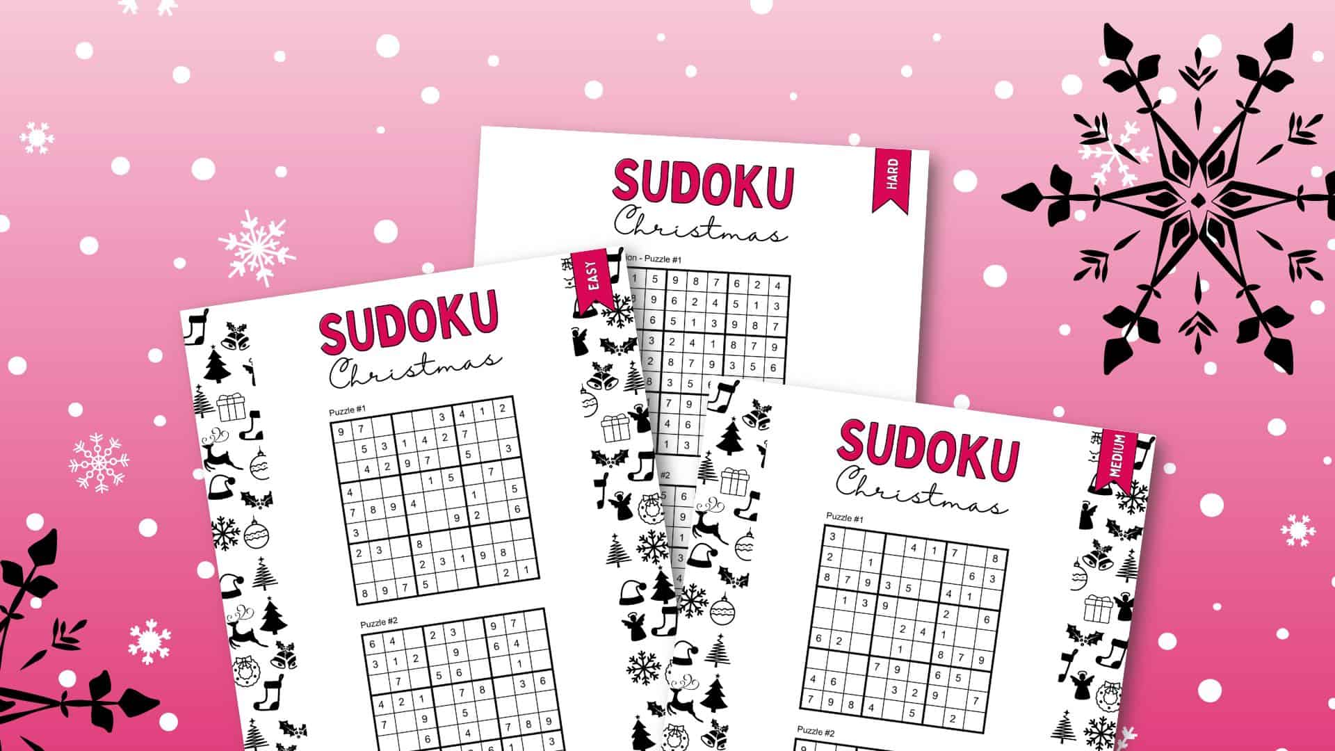 Christmas Sudoku Puzzles - Gift of Curiosity