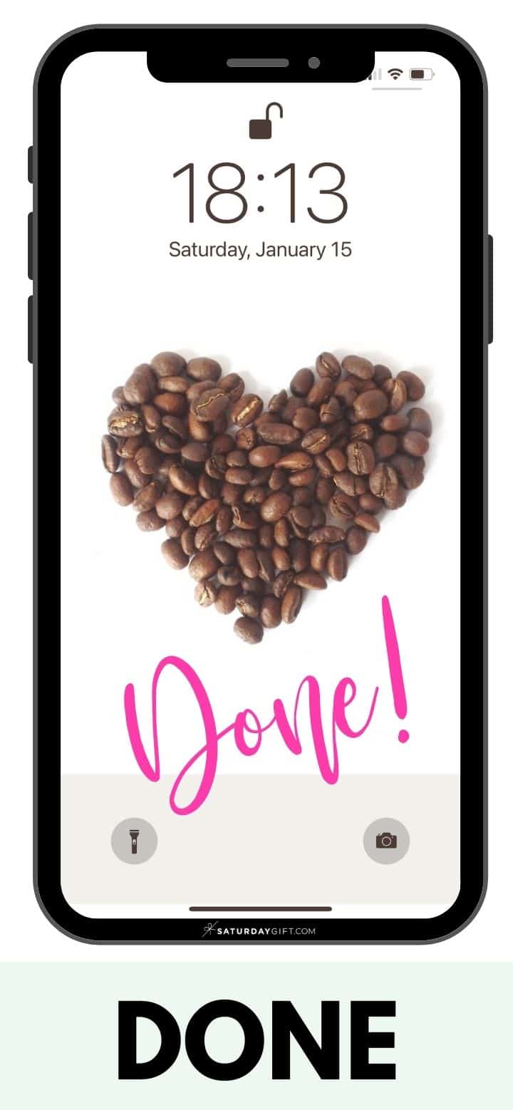 iPhone Wallpaper How to Change iPhone Background SaturdayGift