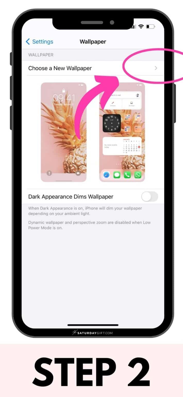 iPhone Wallpaper How to Change iPhone Background SaturdayGift