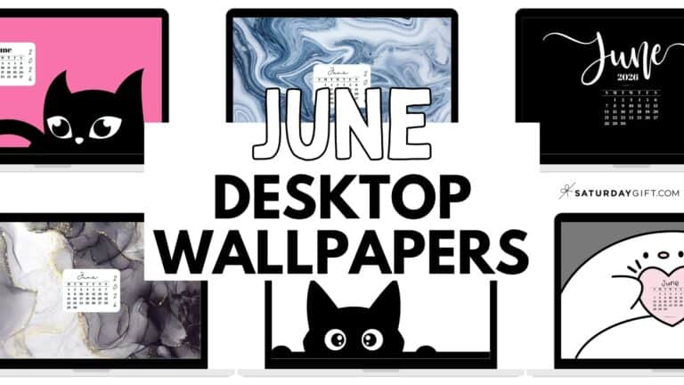 June Desktop Wallpapers Cute Free Backgrounds | SaturdayGift