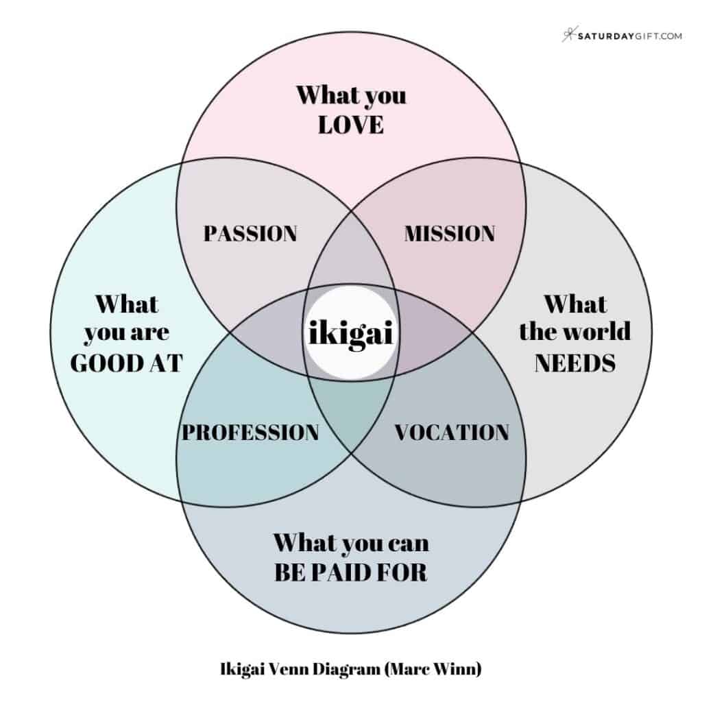 March Vinn Ikigai Venn Diagram