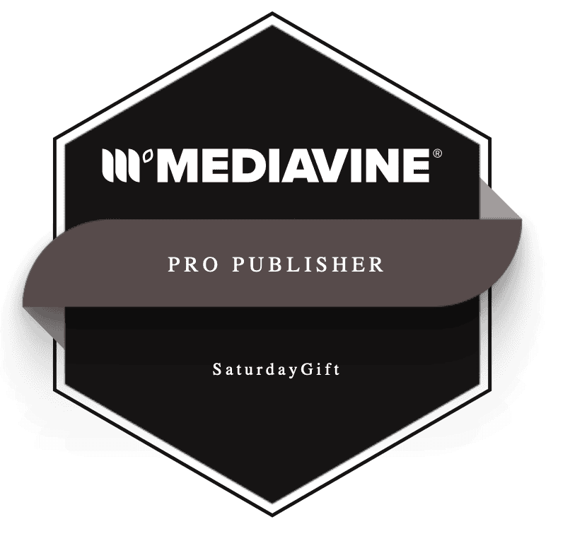 Mediavine Pro Publisher - SaturdayGift Proper Badge | SaturdayGift