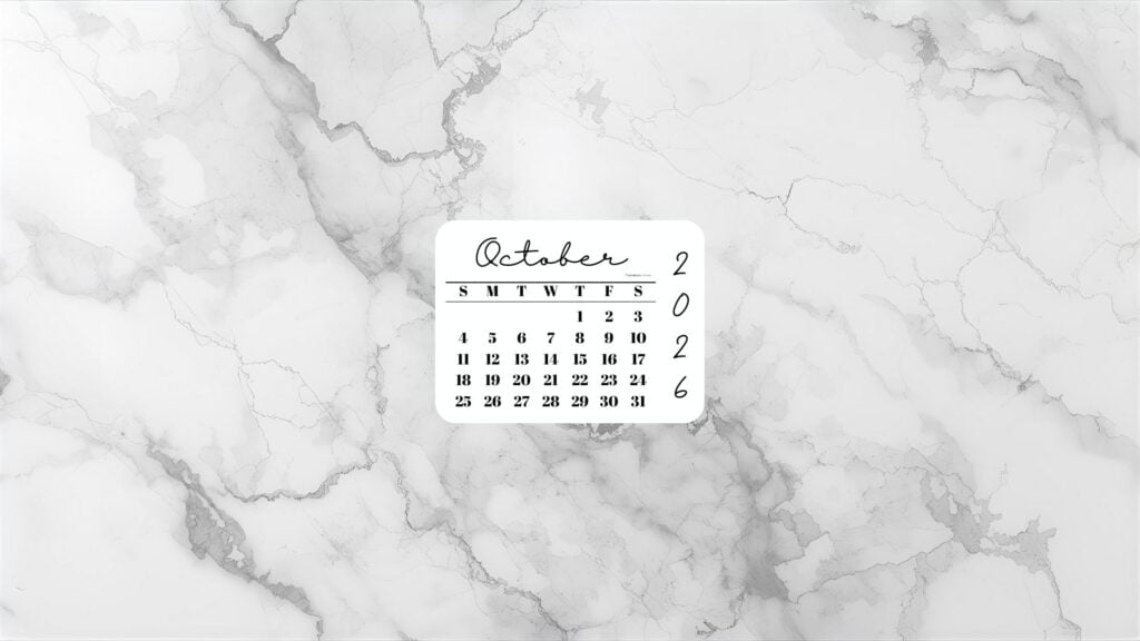October Desktop Backgrounds – 55 Free Calendar Wallpapers