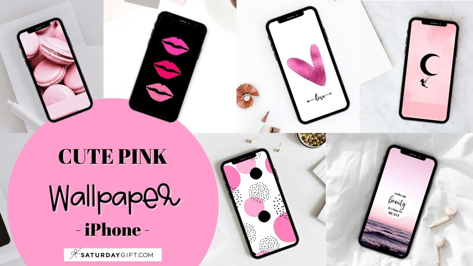 Pink Aesthetic Wallpaper for iPhone - 47 Gorgeous & Cute Backgrounds