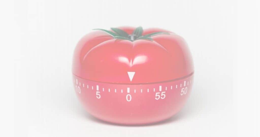 Pomodoro Technique Featured - Tomato Shaped Kitchen Timer