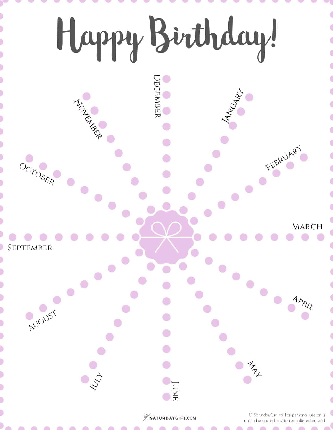 Free Birthday Tracker Printable + An Eye-Opening Exercise To Do With It
