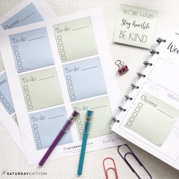How To Print On Post It Notes Free Printable Templates SaturdayGift how-to-print-on-post-it-notes-free-printable-templates-saturdaygift