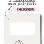 Q4 Planner Cute Printable - Free Download | SaturdayGift