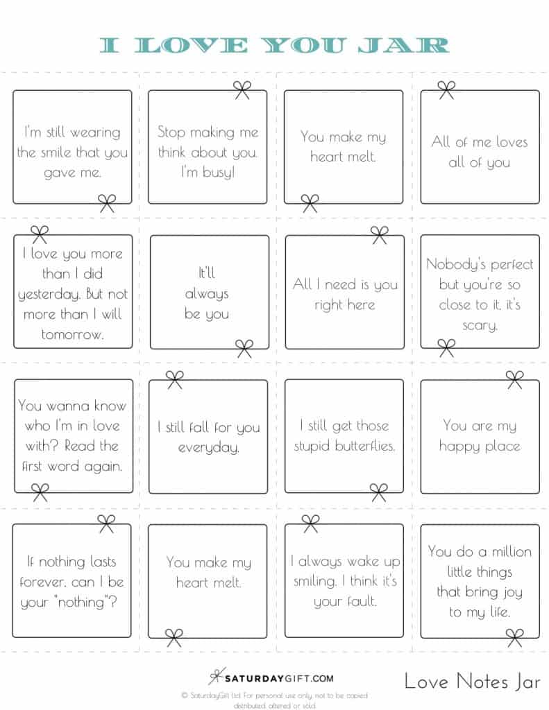 How to Create a Reasons Why I Love You Jar + pretty (& free Throughout 52 Reasons Why I Love You Cards Templates Free