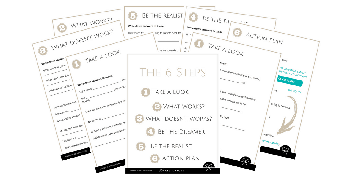 6 Crucial Steps to Take Before You Start Any Decluttering Project