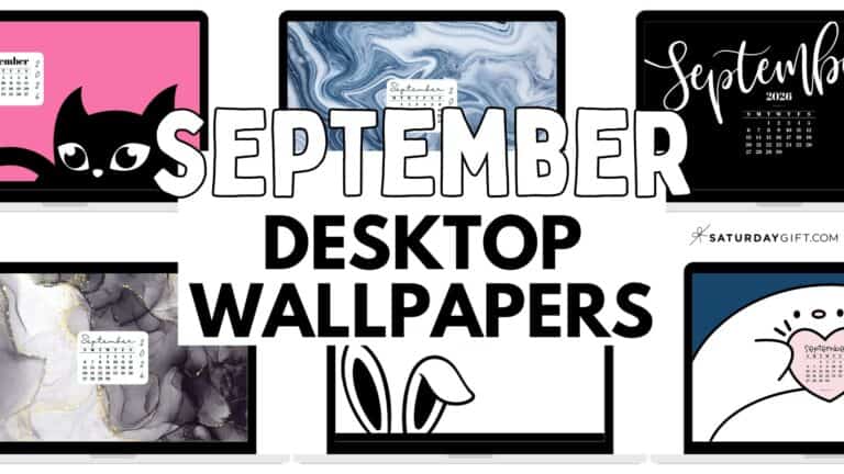 September Desktop Wallpapers Cute Free Backgrounds | SaturdayGift