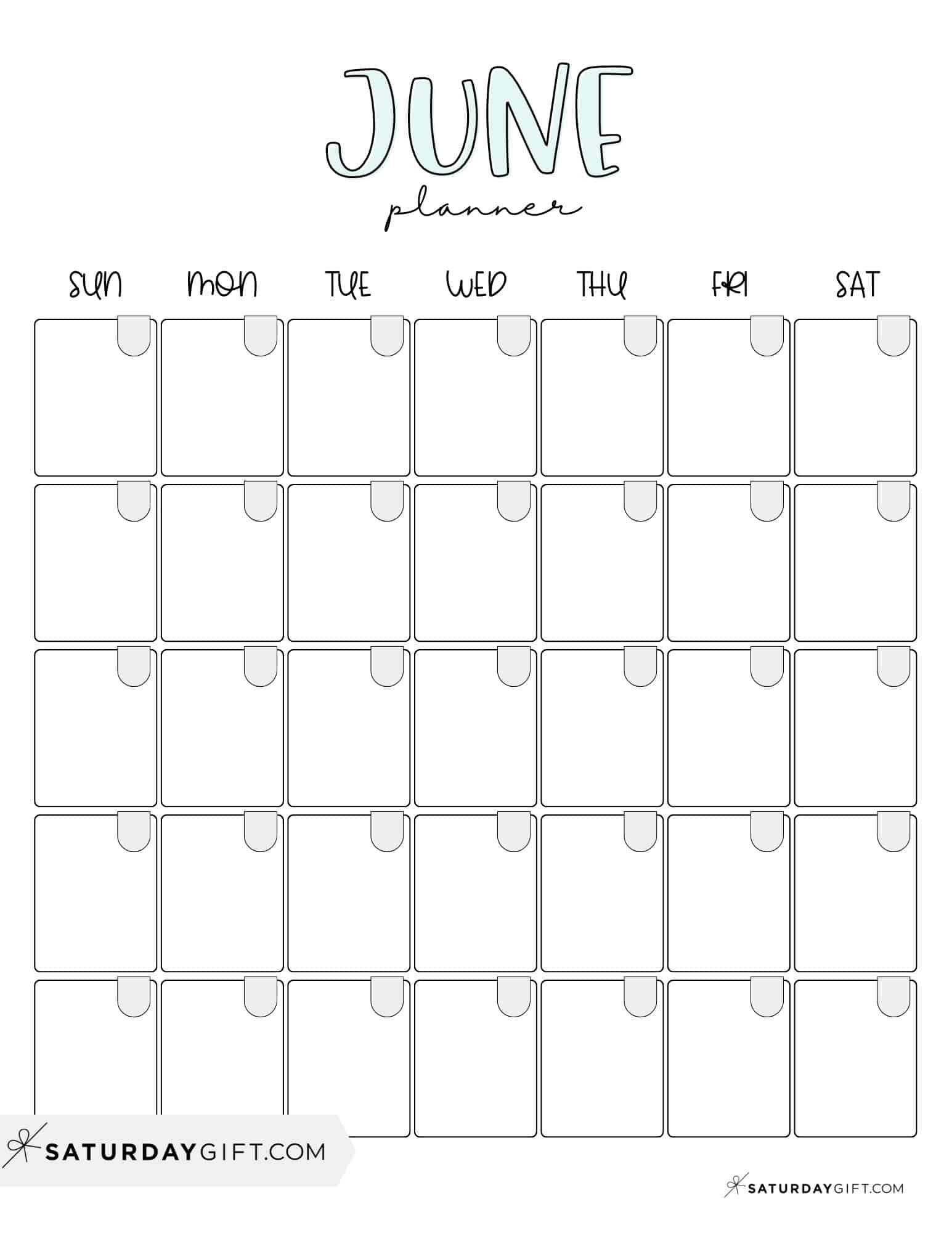 Summer Planner - 5 Cute & Free Printables to Plan Your Summer