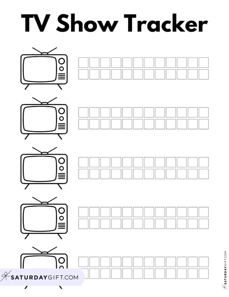 TV Show Tracker Episodes Log