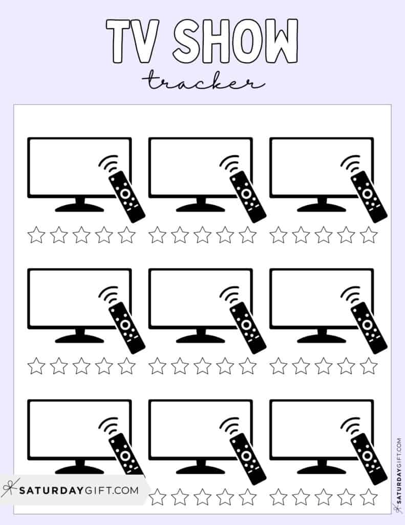 TV-Show Tracker Template Lilac