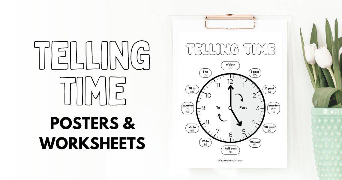 telling-time-worksheets-posters-11-free-printables for Telling Time Sheets Free Printable Telling Time Worksheets & Posters - 11 Free Printables for Telling Time Sheets Free Printable