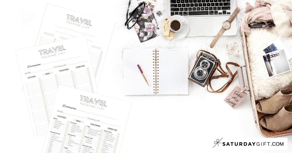 free printable packing list for vacation ultimate travel checklist
