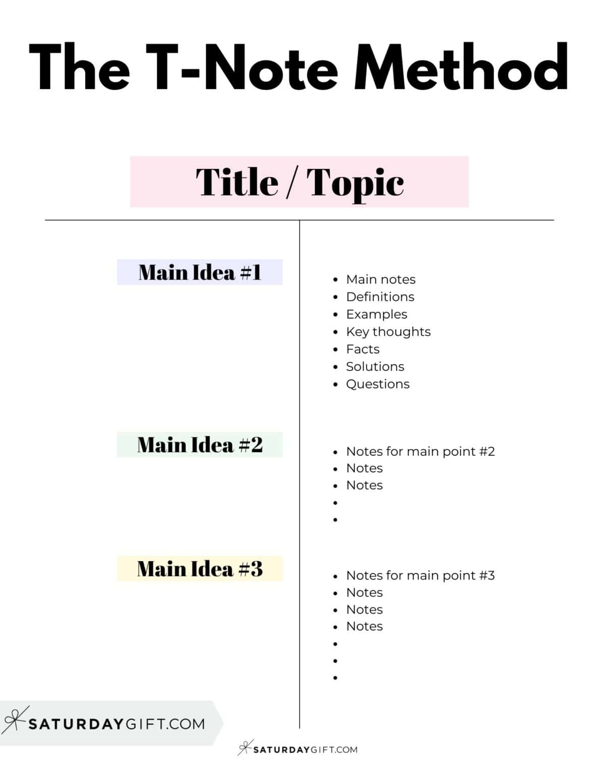 Note Taking Methods - 15 Note-Taking Techniques + Examples
