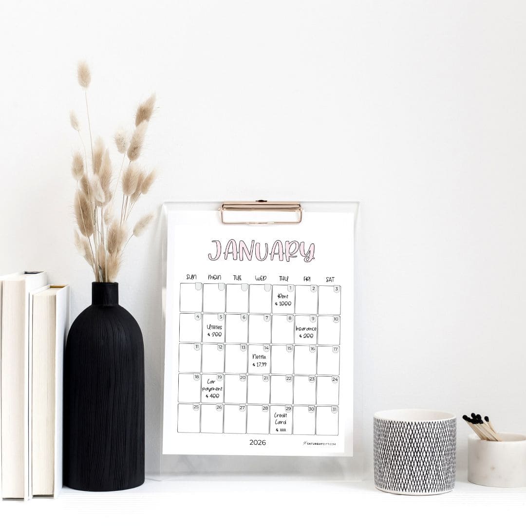 27+ Clever Ways to Use Printable Calendars to Organize Your Life