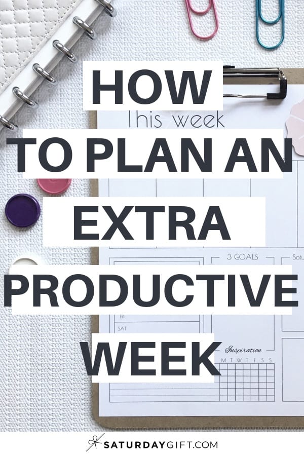 Weekly planner template to plan an extra productive week {Free printable}. Perfect for planning your weekly tasks and goals. free printable. | Free printable | Planner sheet | Goal Planning | Goal setting | Goal Achieving | Goal getter | Planning | Productive | Organized Life | How to achieve goals | SaturdayGift | Saturday gift #SaturdayGift