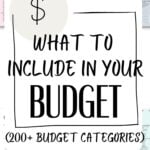 What to Include in Your Budget | SaturdayGift